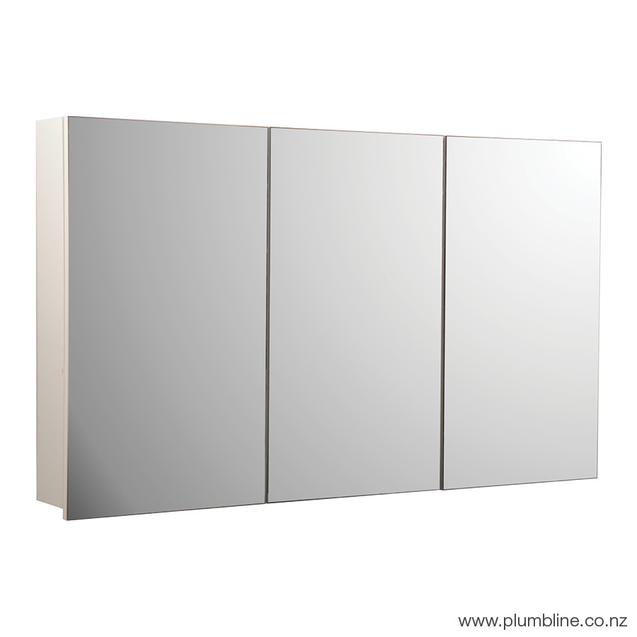 Vista 1200 Mirror Cabinet With Left Demister Pad Fiordland Elm
