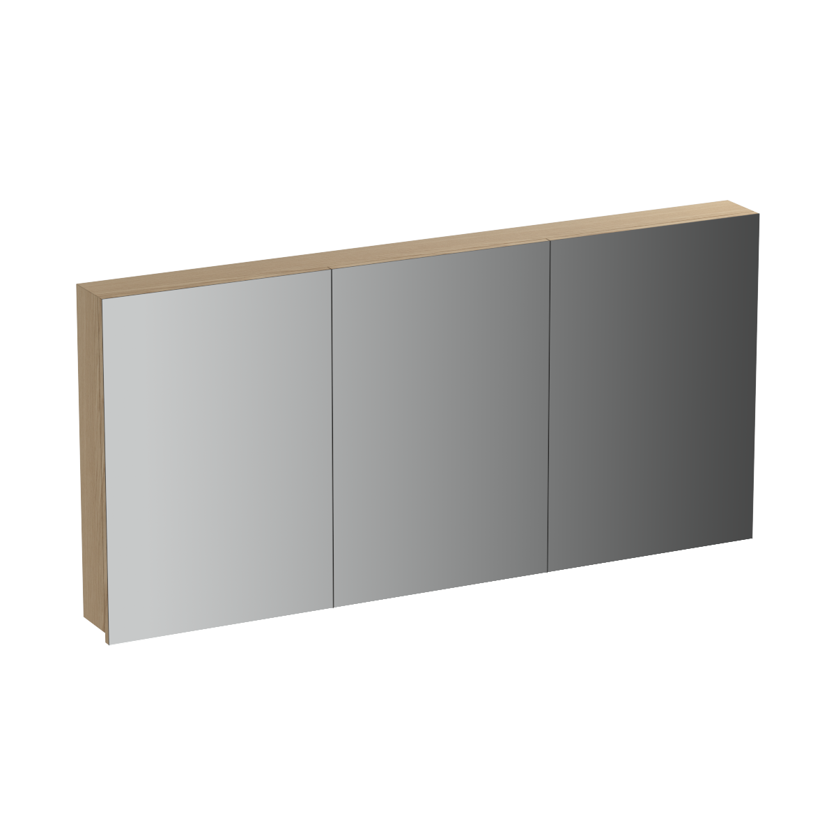 Stanza 1500 Mirror Cabinet Walnut