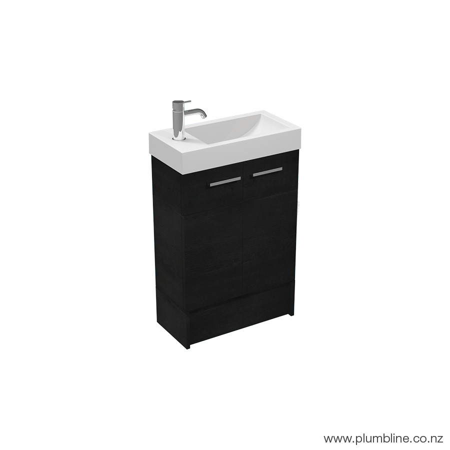 Mia 500 Floor Vanity Sand Oak