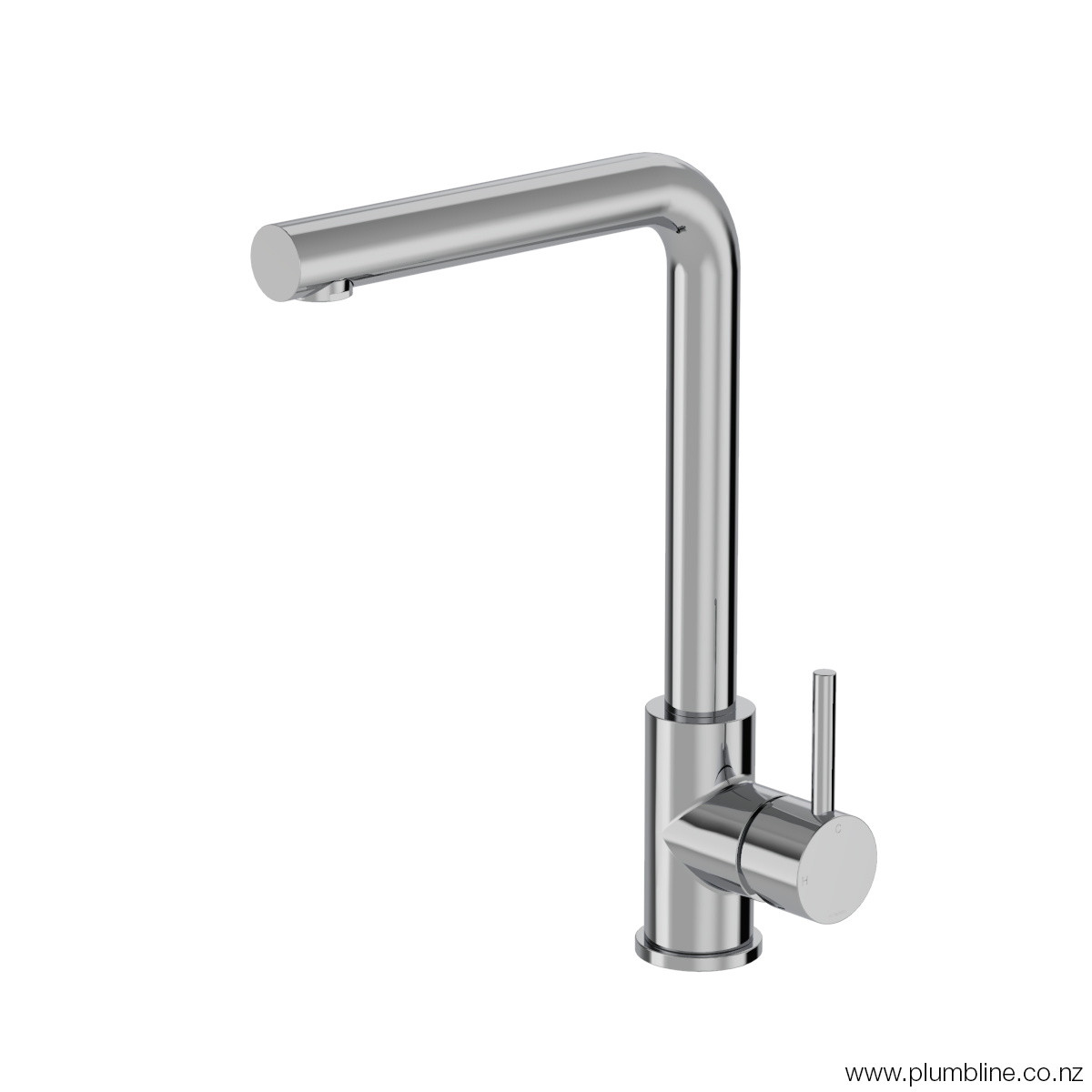 Buddy Kitchen Mixer Straight Spout Brushed Onyx PVD