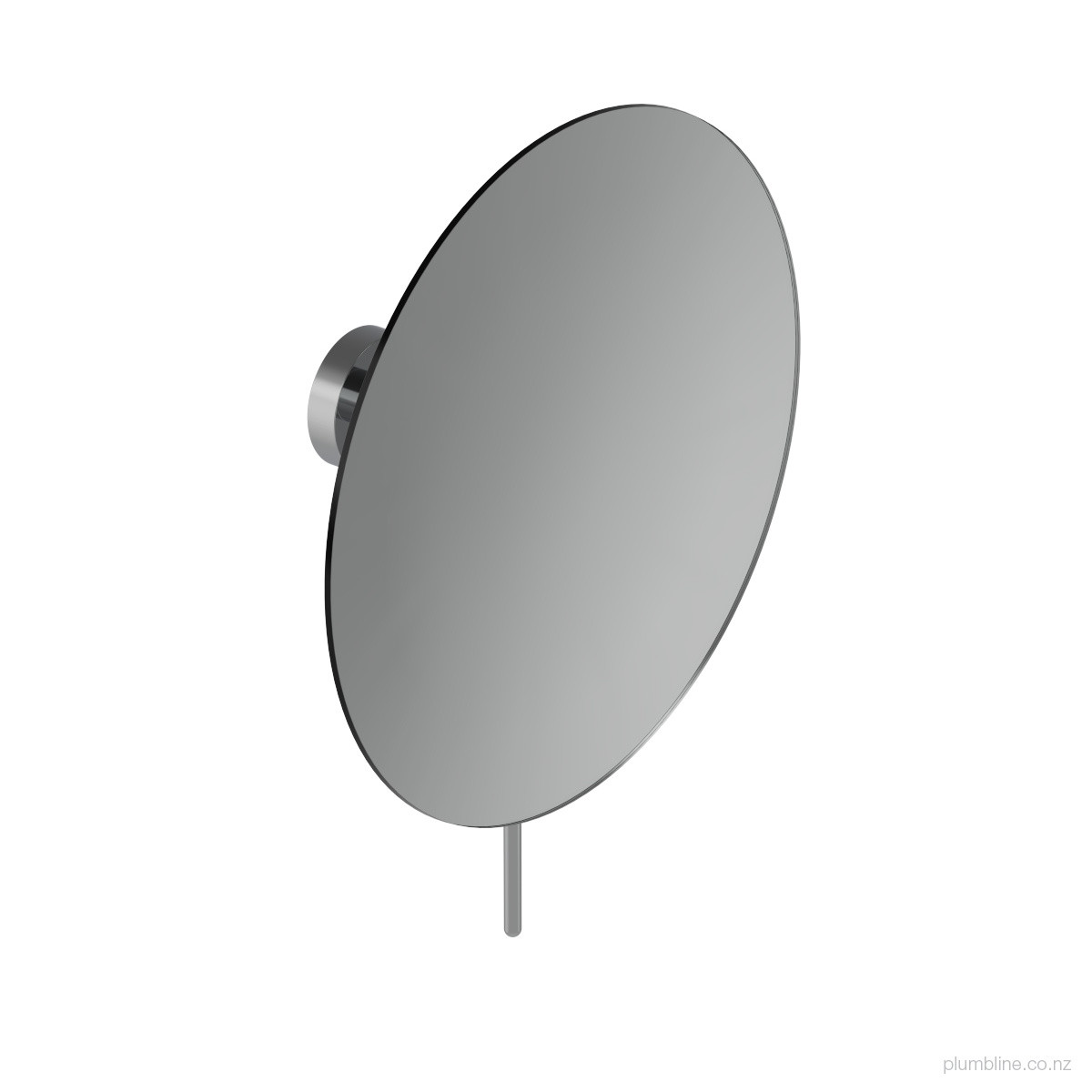 Buddy Wall Mount Magnifying Mirror Brushed Onyx PVD