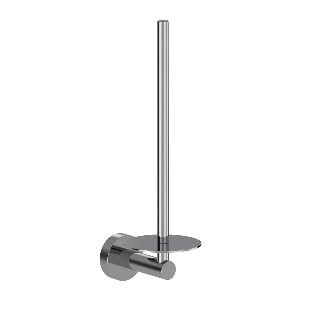 Buddy Vertical Paper Holder 190mm Brushed Onyx PVD
