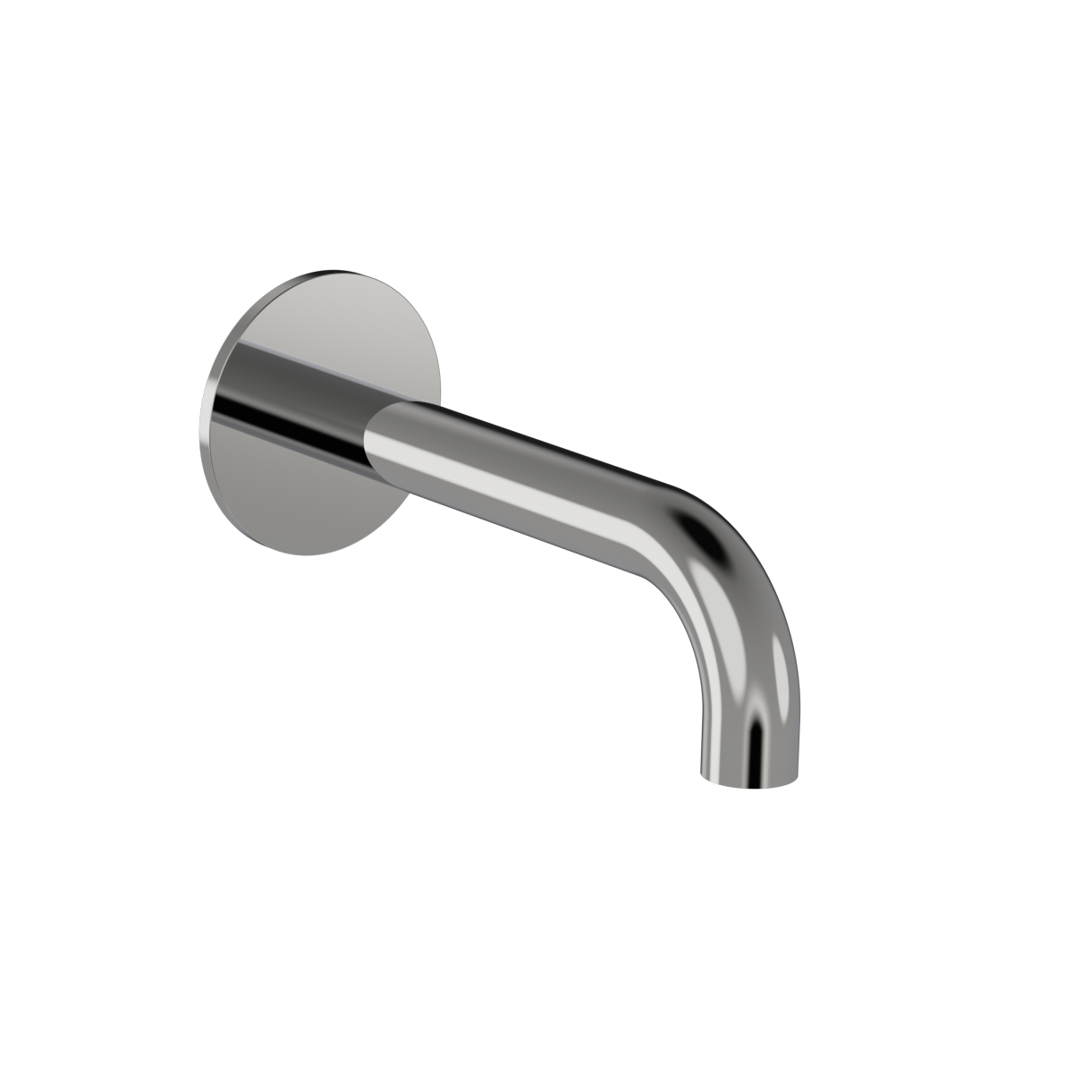 Buddy Zero Wall Mount Spout 150mm Brushed Onyx PVD