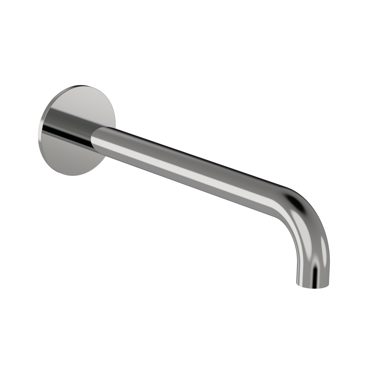 Buddy Zero Wall Mount Spout 250mm Brushed Onyx PVD