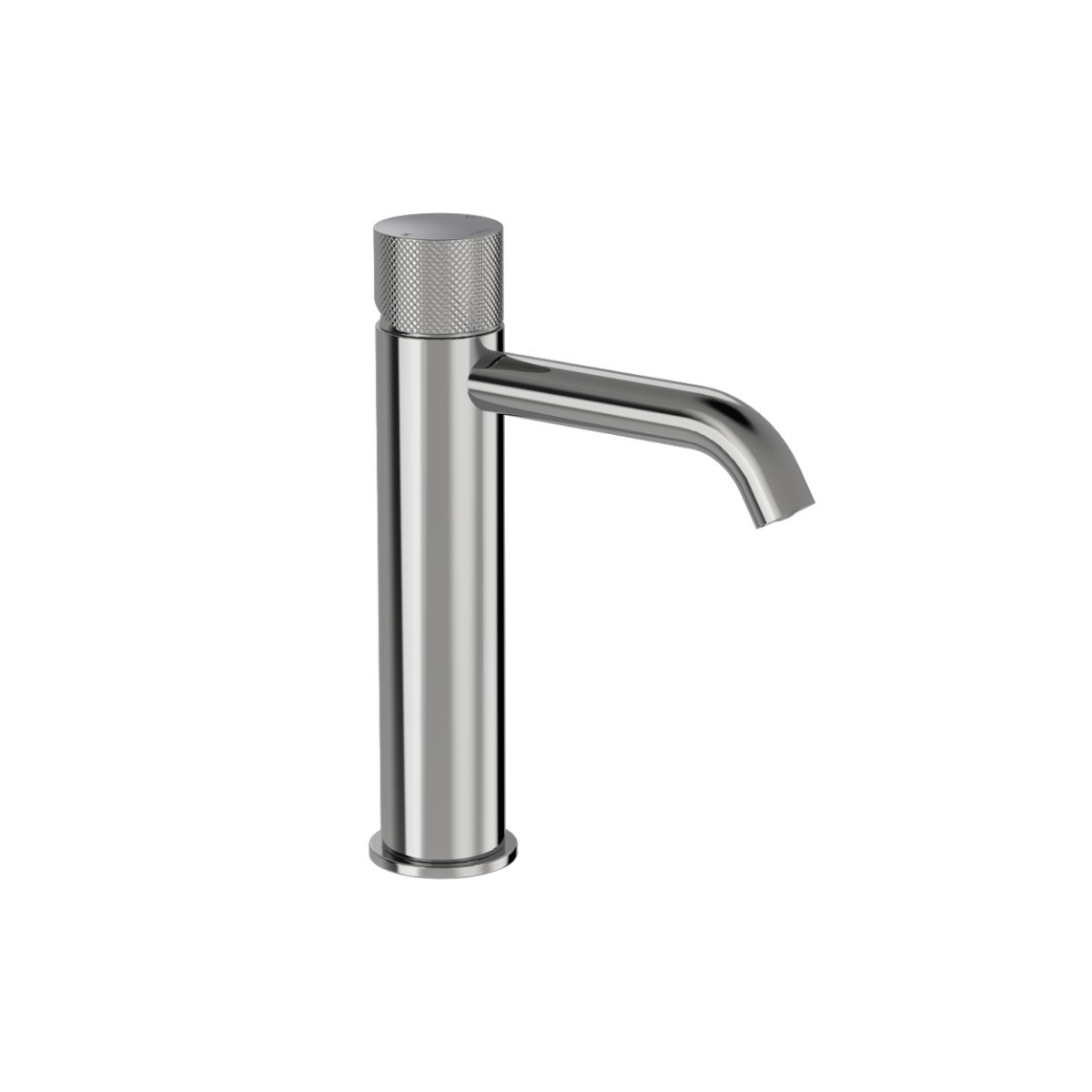 Buddy Zero X Mid Height Basin Mixer Brushed Onyx PVD