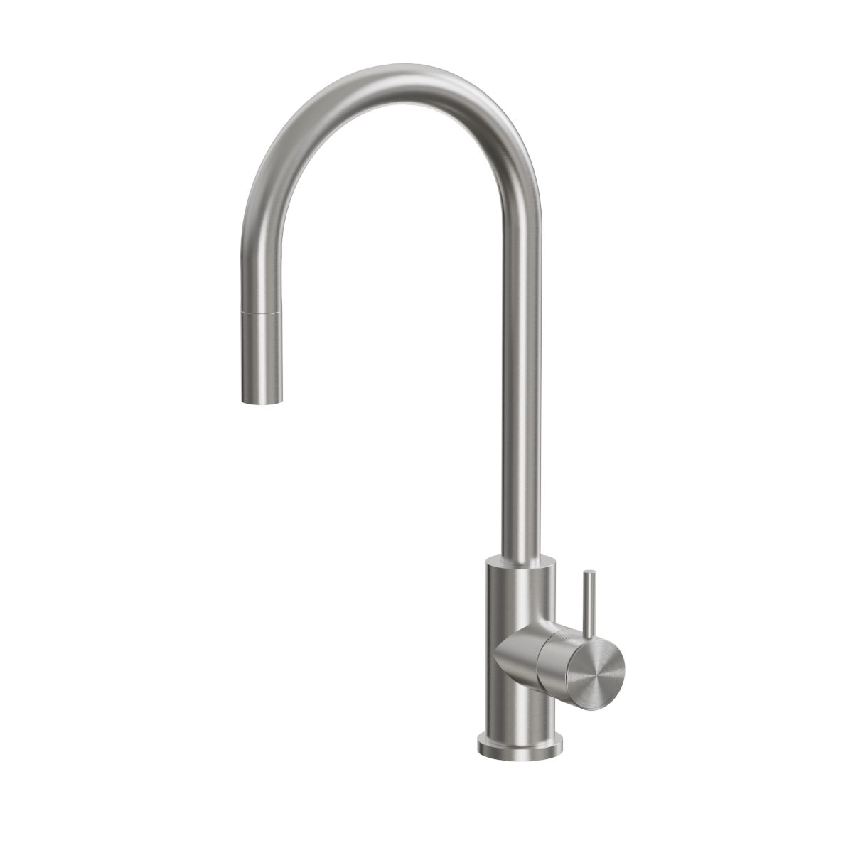 Oli 316 Kitchen Mixer Round Spout With Pull Out Spray Brushed Copper PVD