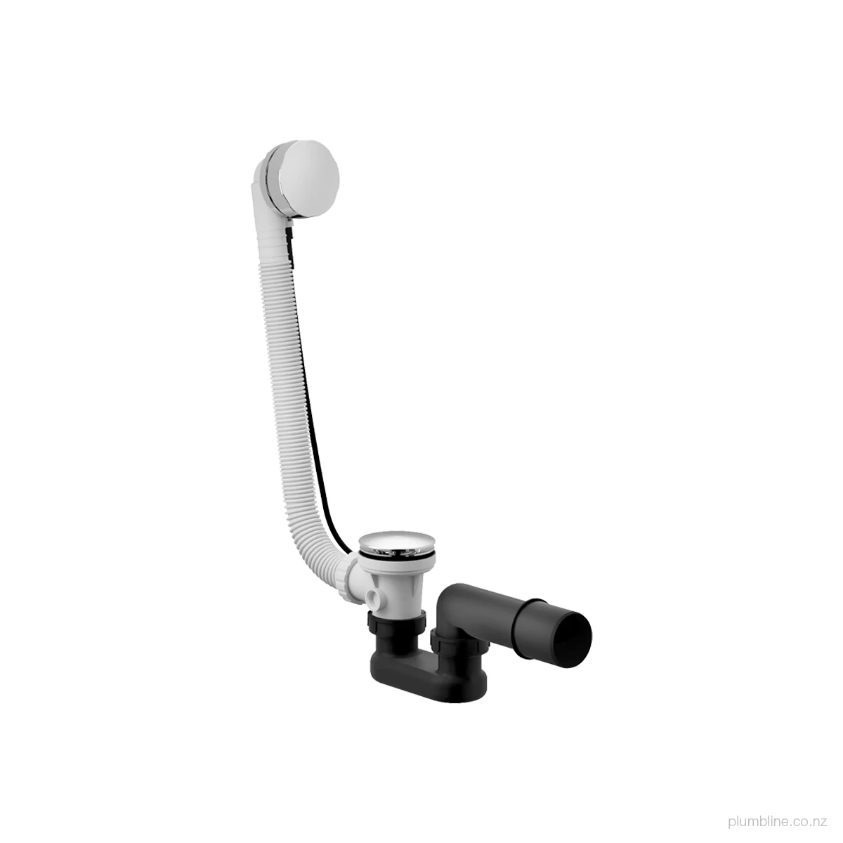 Oli 316 Pop Up Bath Waste With Overflow & Trap Brushed Copper PVD