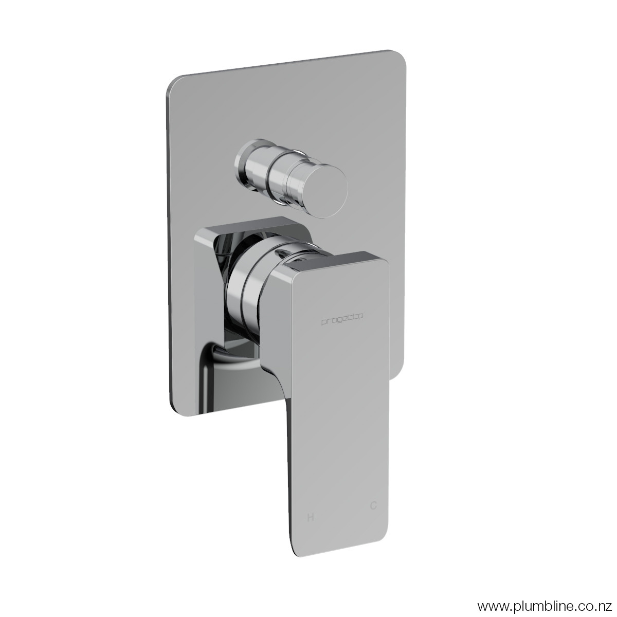 Como Diverter Mixer Brushed Nickel