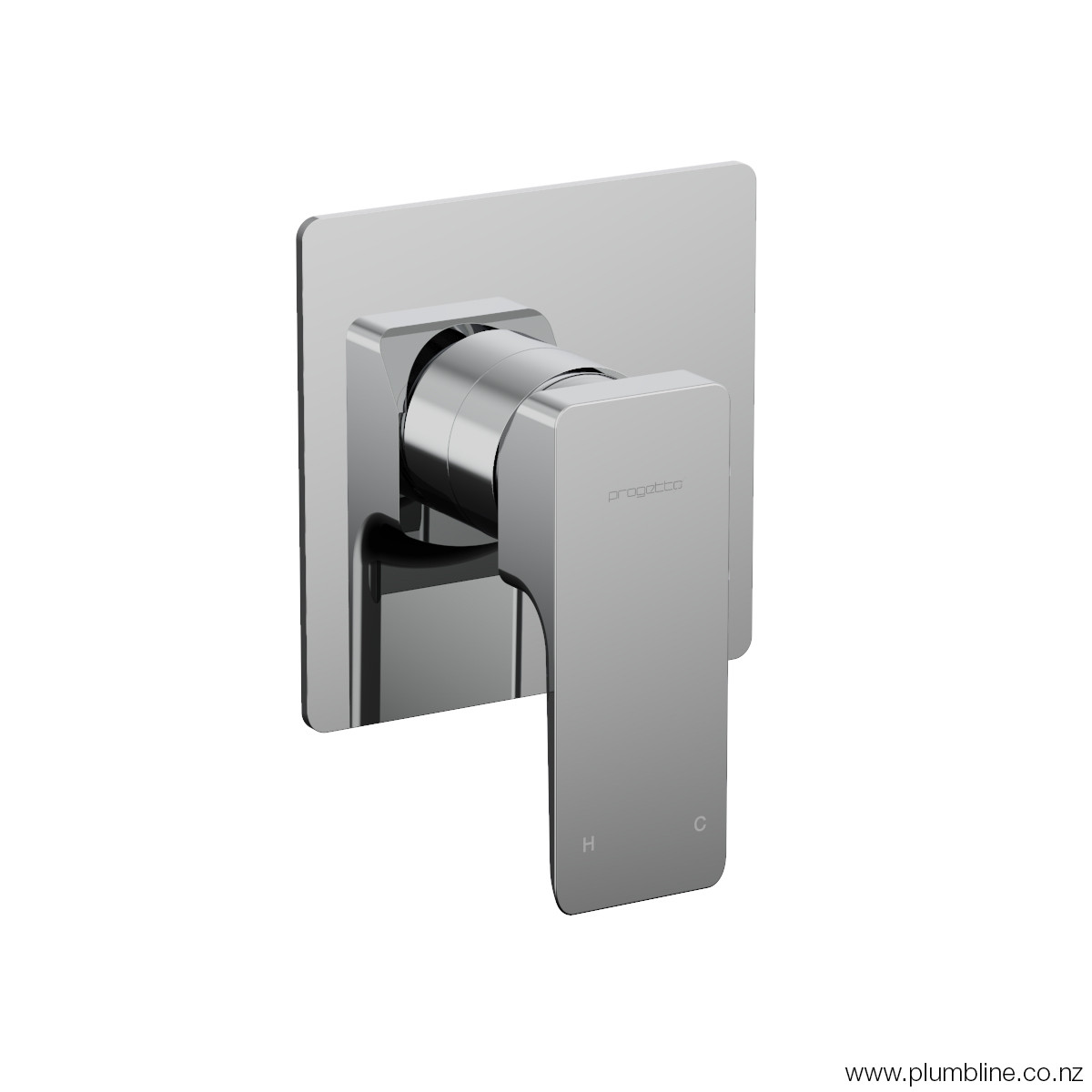 Como Shower Mixer Brushed Nickel