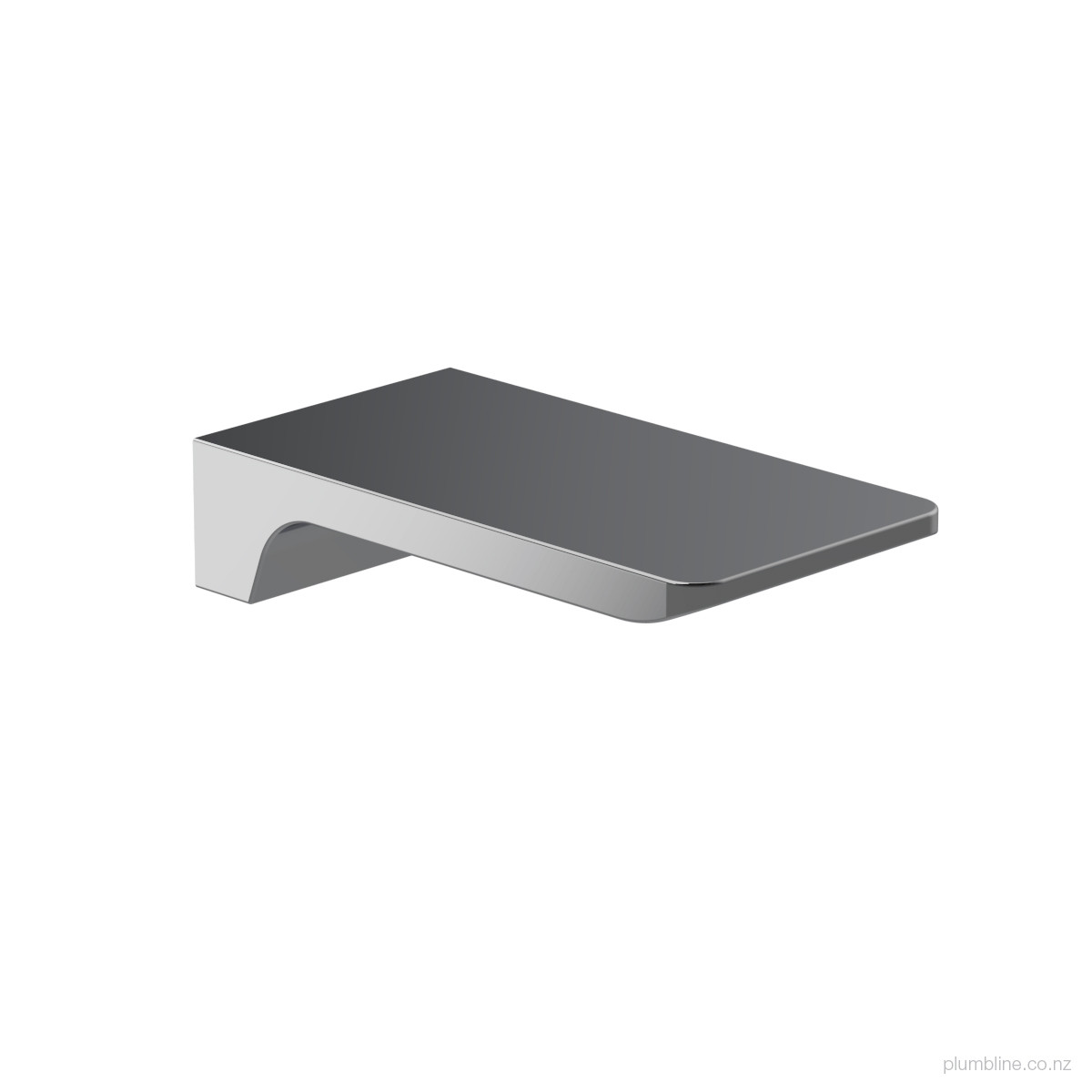Como Waterfall Spout Brushed Nickel