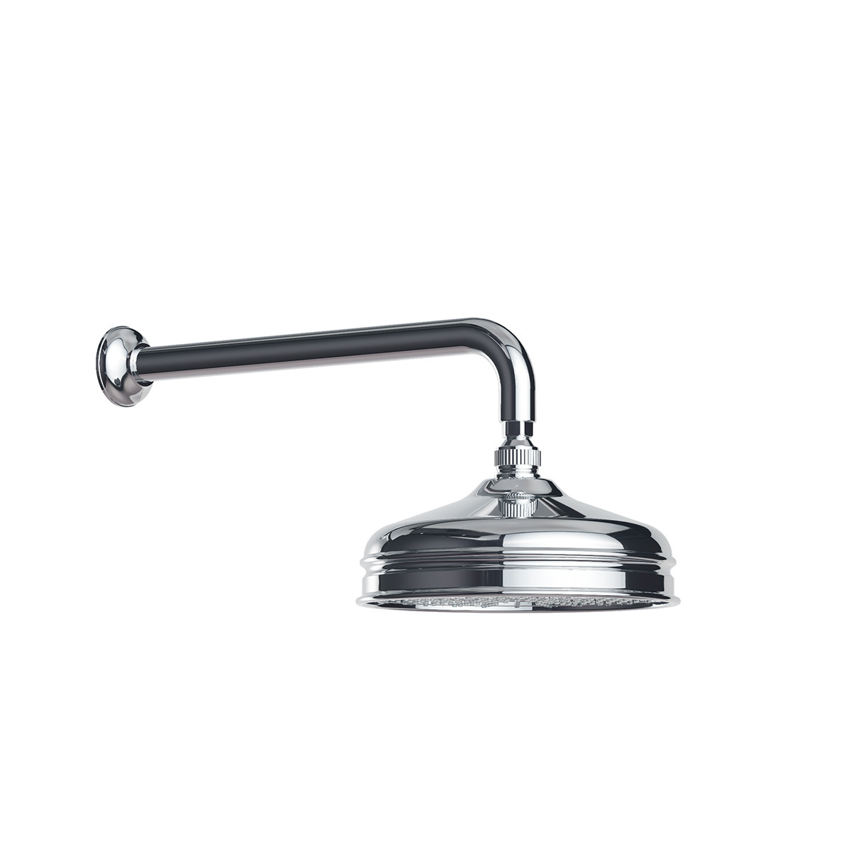Regal 200mm Wall Mount Rainhead Gold