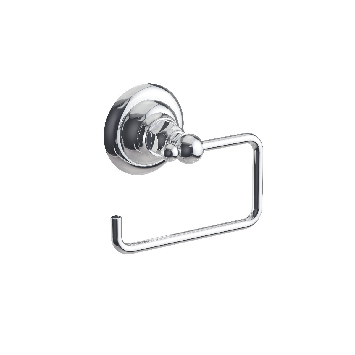 Regal Toilet Roll Holder Polished Brass Organic
