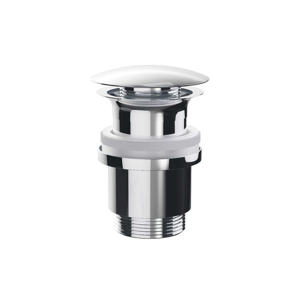Nicolazzi Pop Up Basin Waste 32mm Overflow Polished Nickel