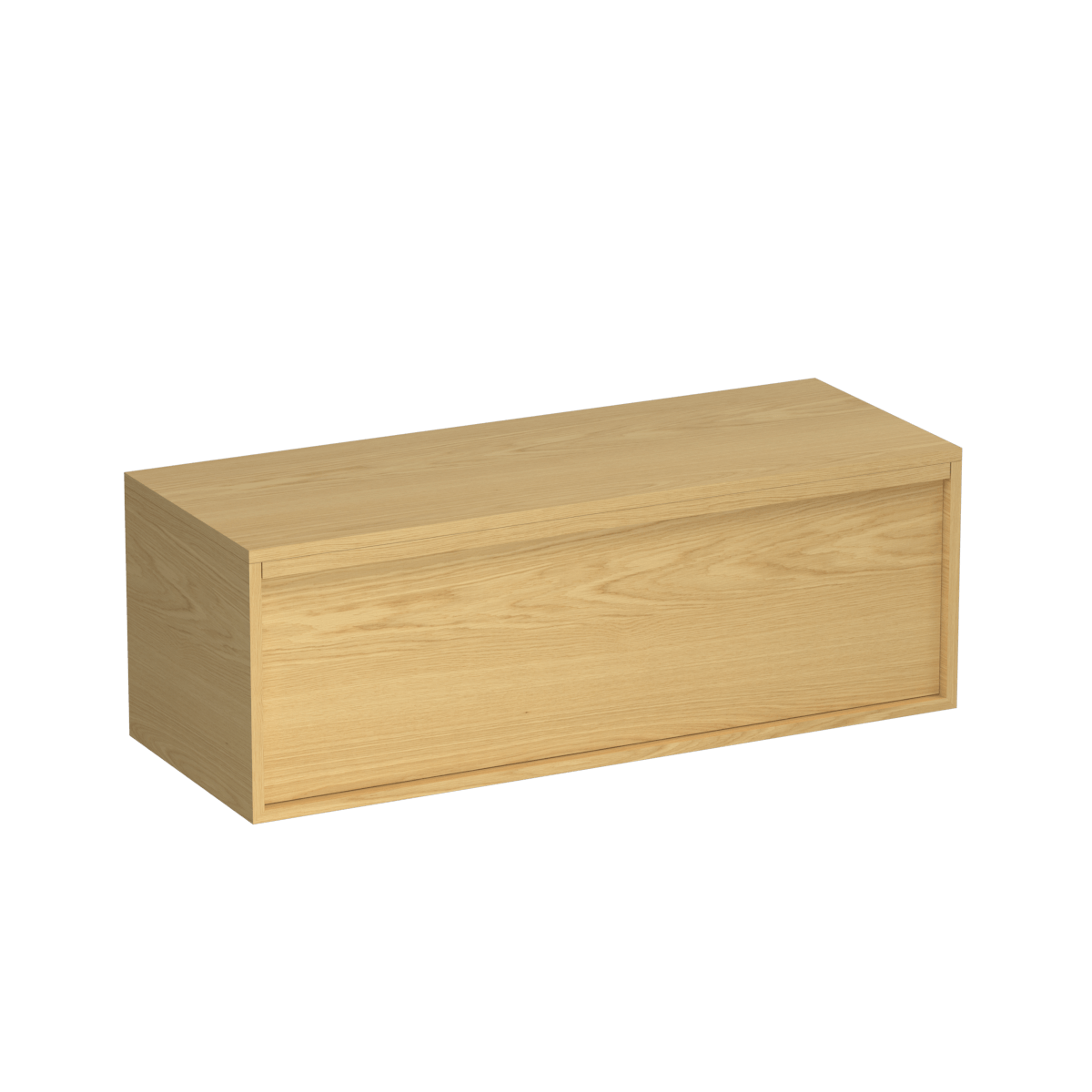 Alma Legno 1200 1 Drawer Wall Vanity Centre Basin Birch