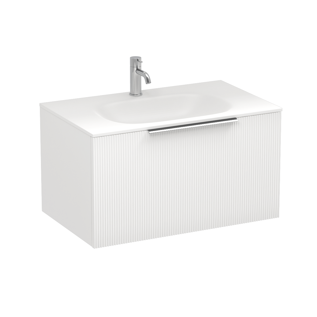 Ava Spio 750 1 Drawer Wall Vanity Centre Basin Atmoss