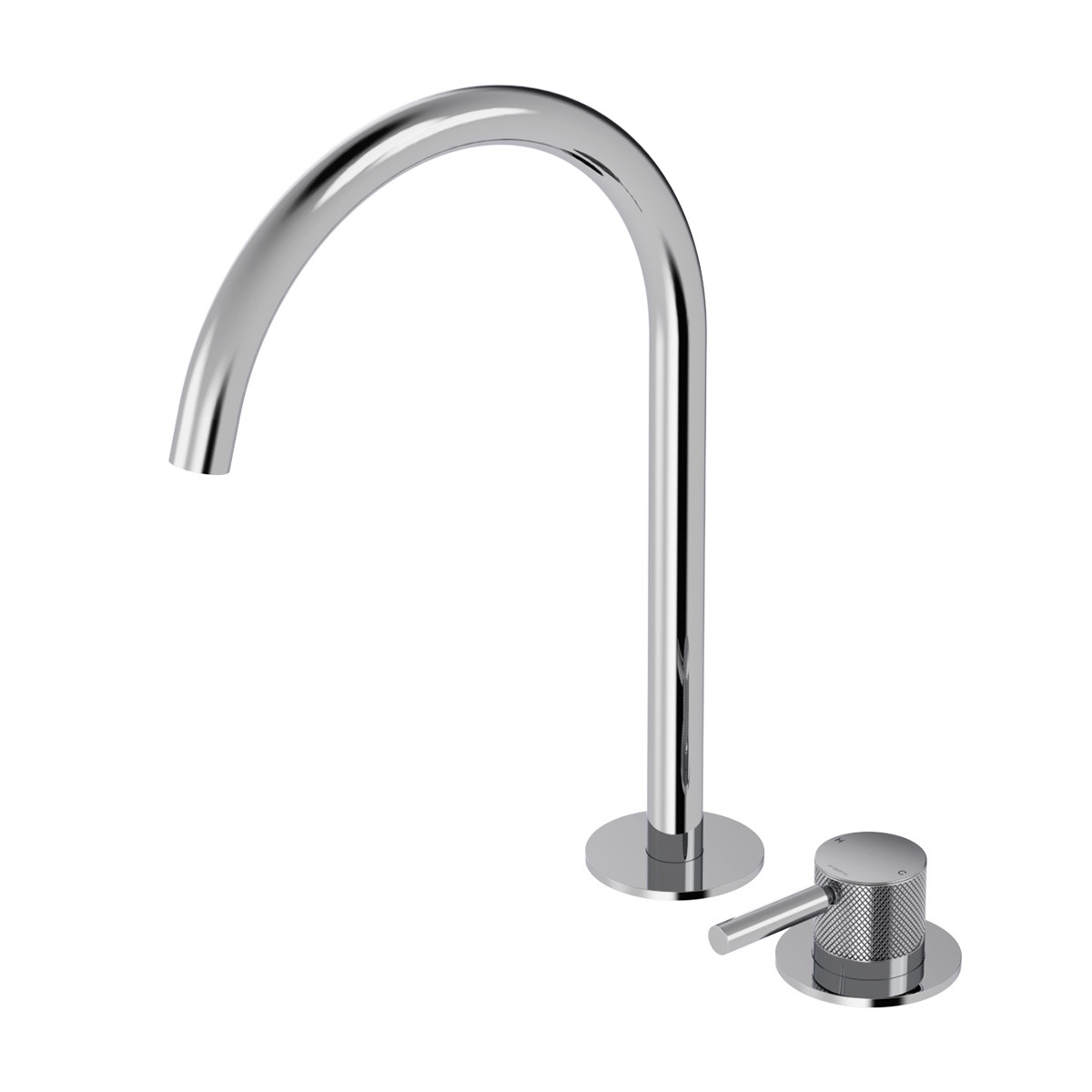 Buddy Pro X Round 2 Hole High Mixer Brushed Onyx PVD