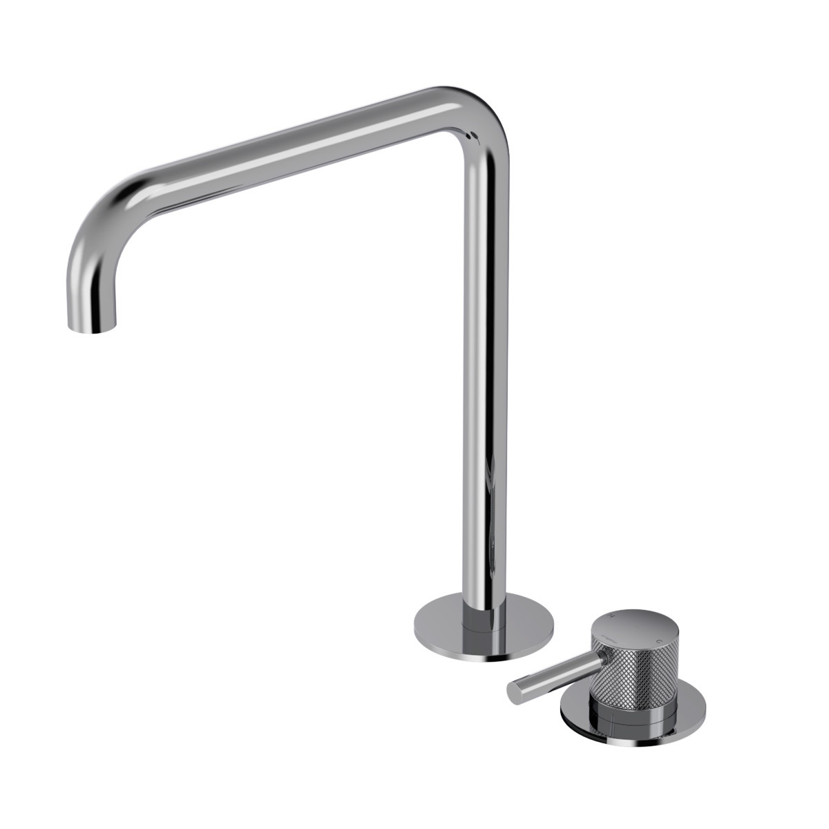 Buddy Pro X Square 2 Hole High Mixer Brushed Onyx PVD