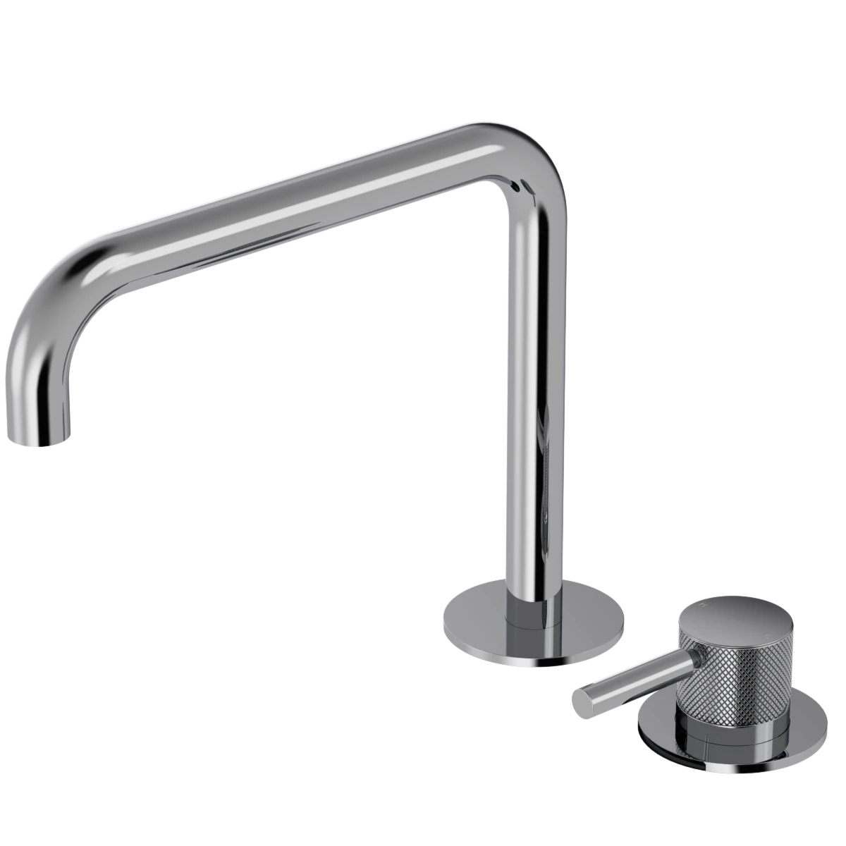 Buddy Pro X Square 2 Hole Mixer Brushed Onyx PVD