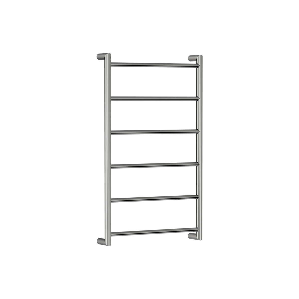 Buddy 6 Bar Low Voltage Heated Towel Ladder 850 x 480 Brushed Onyx PVD