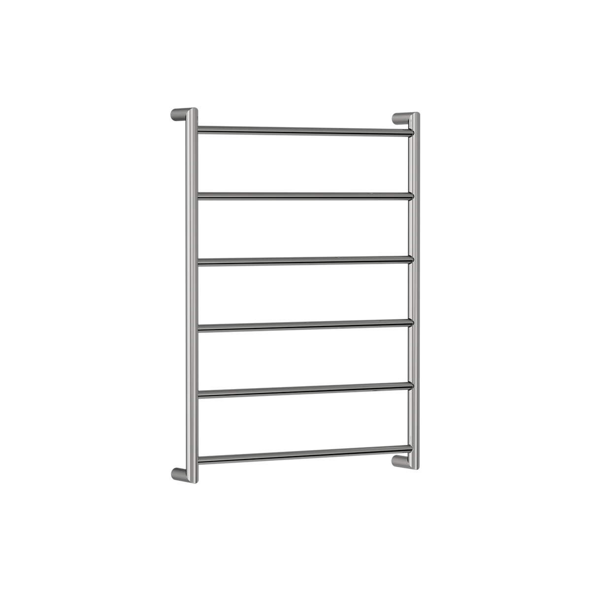 Buddy 6 Bar Low Voltage Heated Towel Ladder 850 x 600 Brushed Onyx PVD