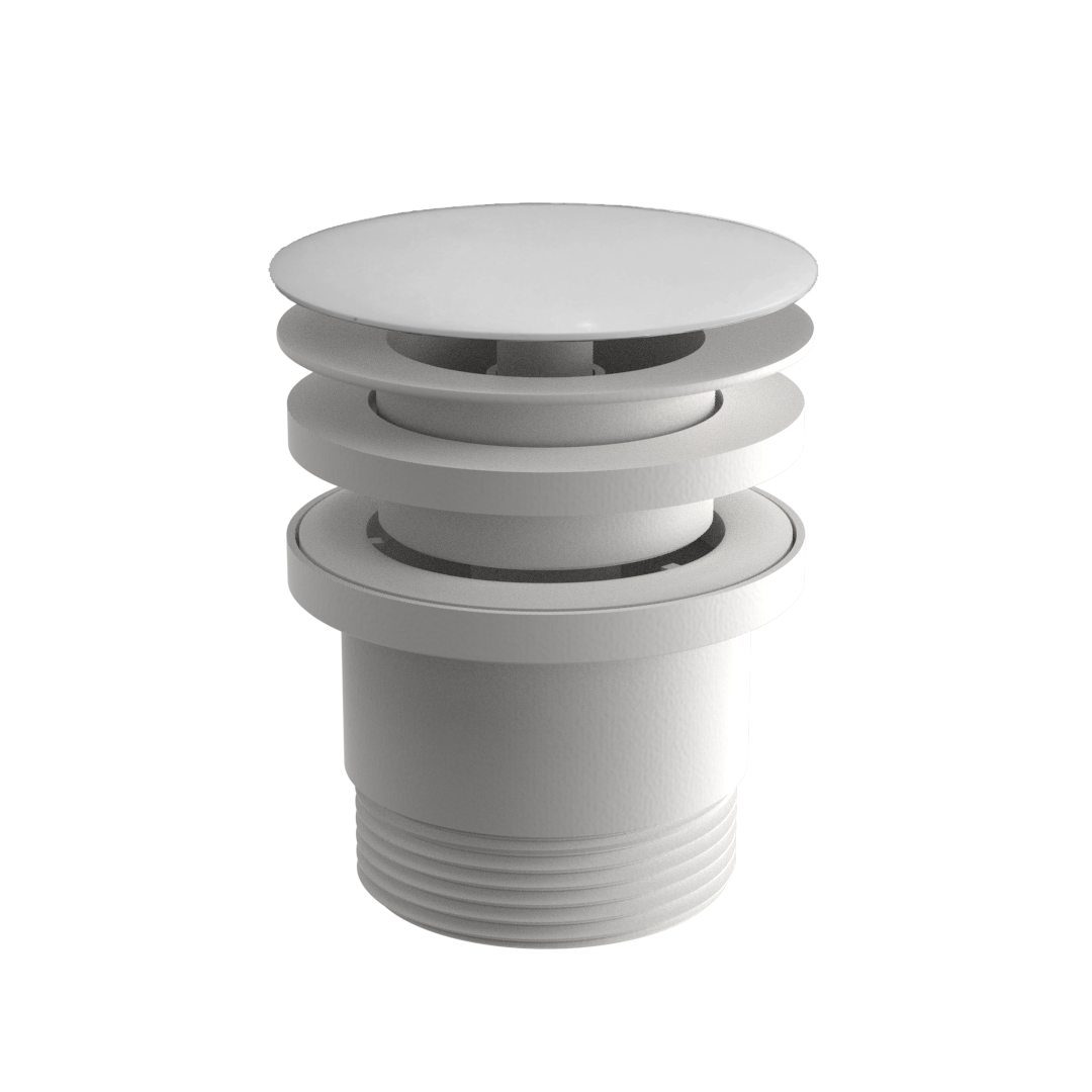 Claybrook Pop Up Top Fix Bath Waste Dover White