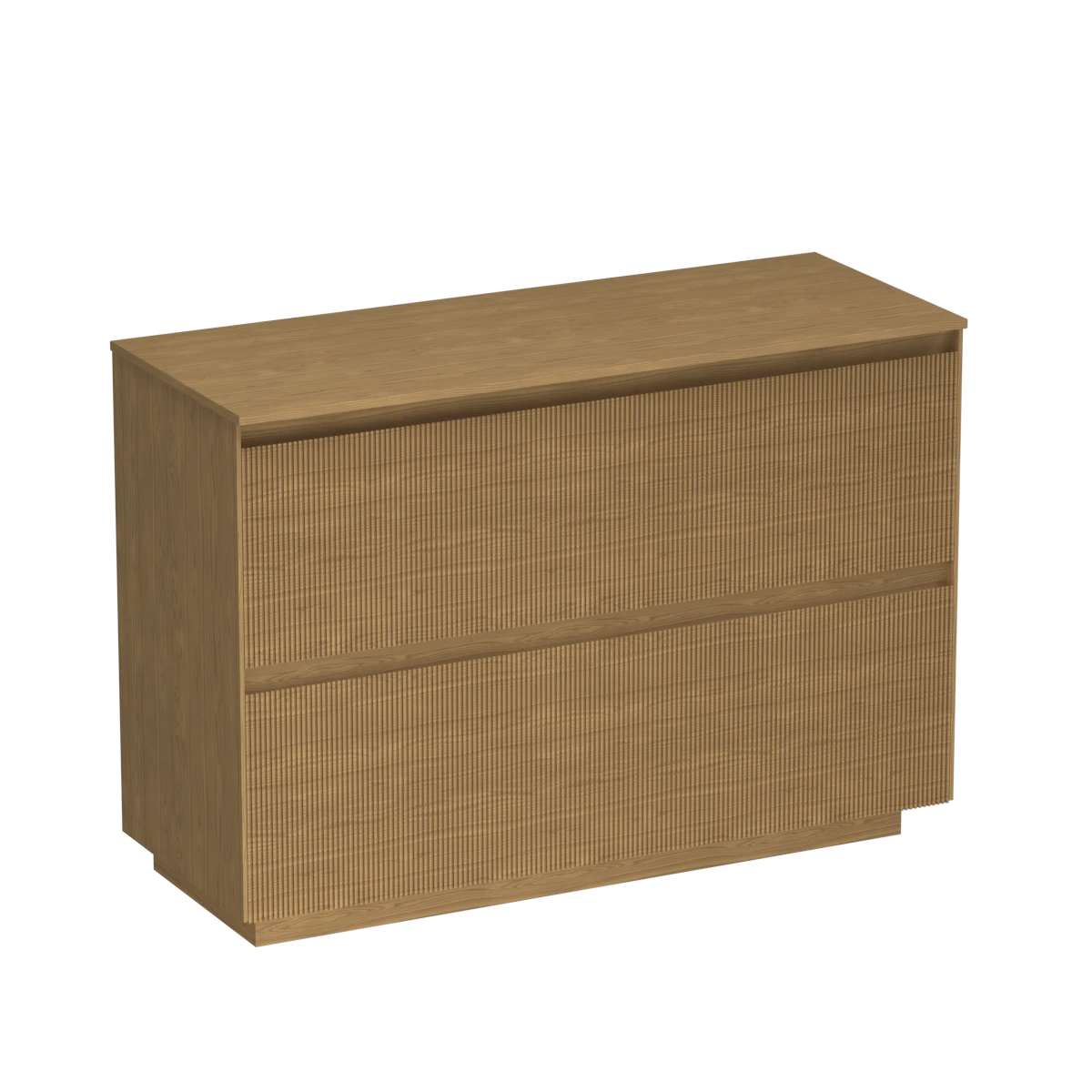 Strata Legno 1200 2 Drawer Floor Vanity Centre Basin Stone