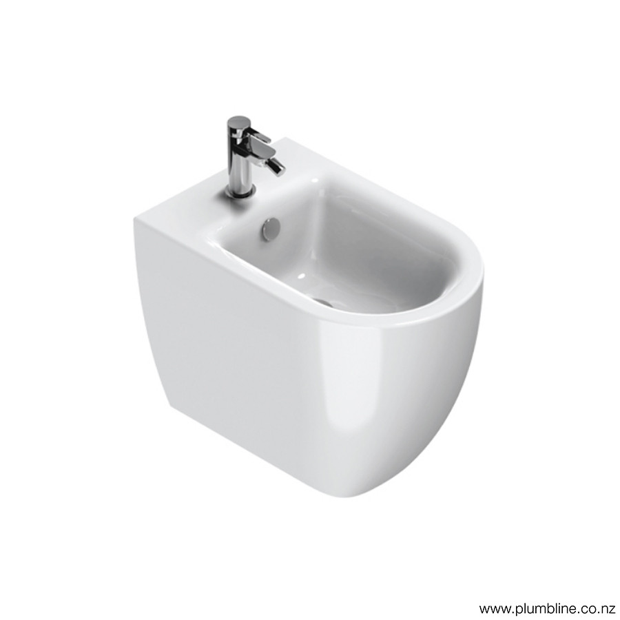 Sfera Floor Mount Bidet Gloss White