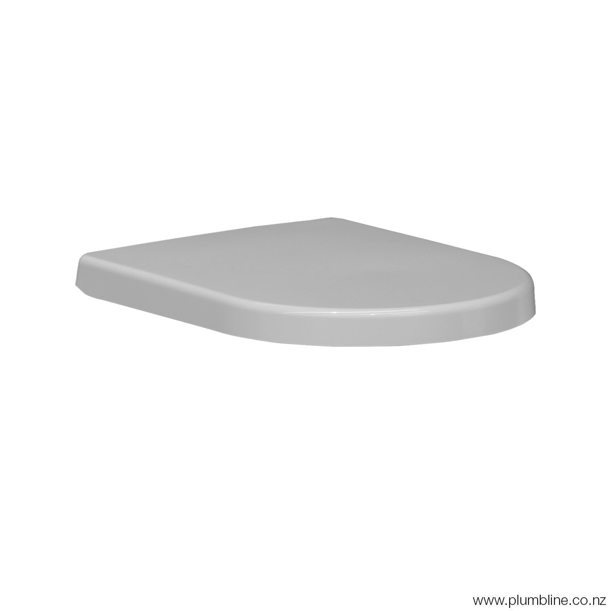 Zen Thick Soft Close Toilet Seat Matt White