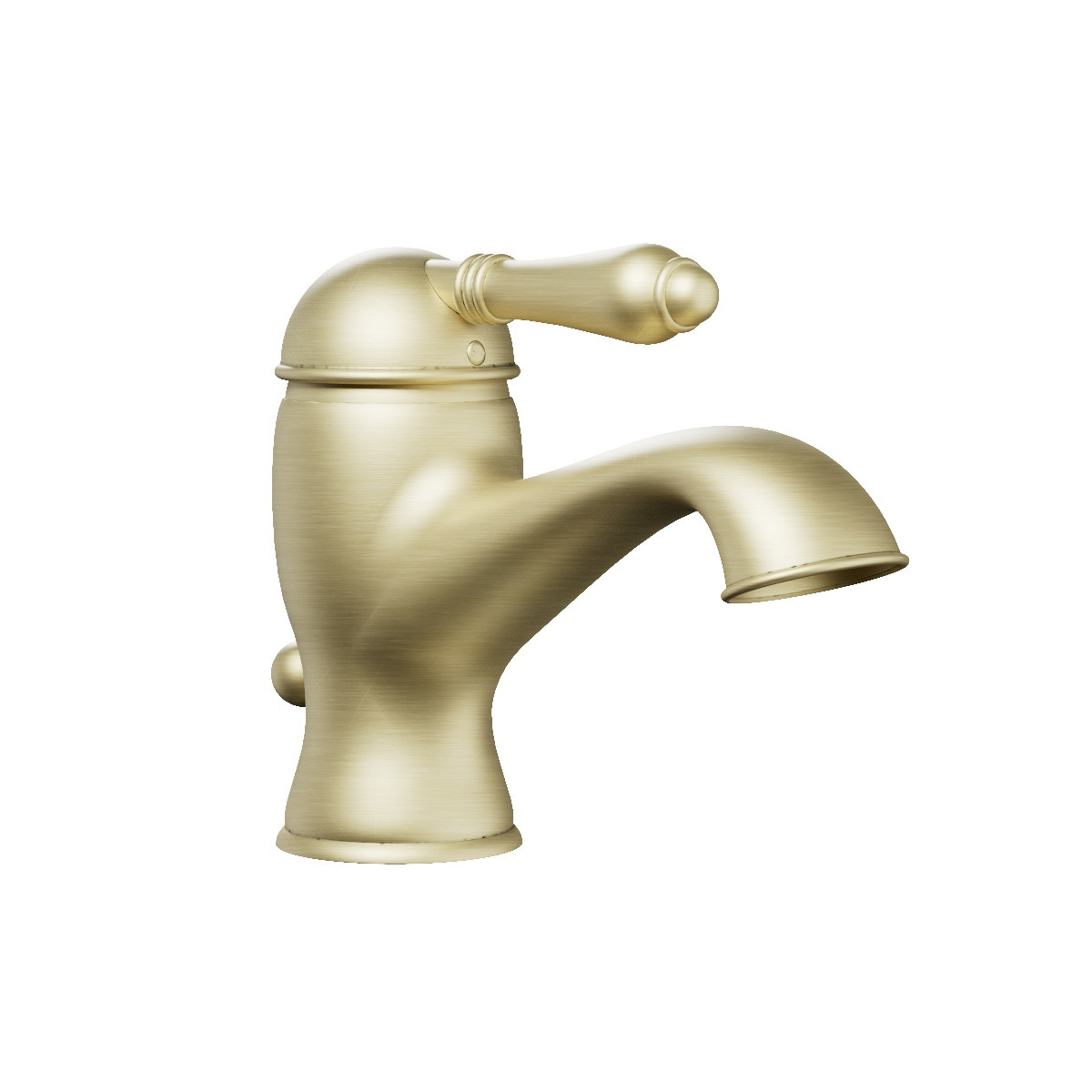 Regal Classic Basin Mixer Bronze Plated / Metal Lever
