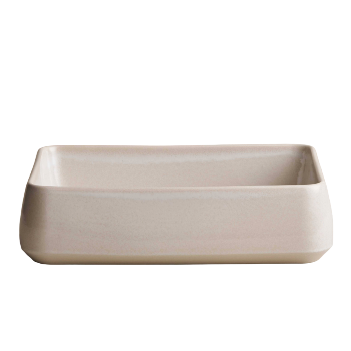 Robert Gordon Kiln 515 Rectangle Vessel Basin Vanilla Bean