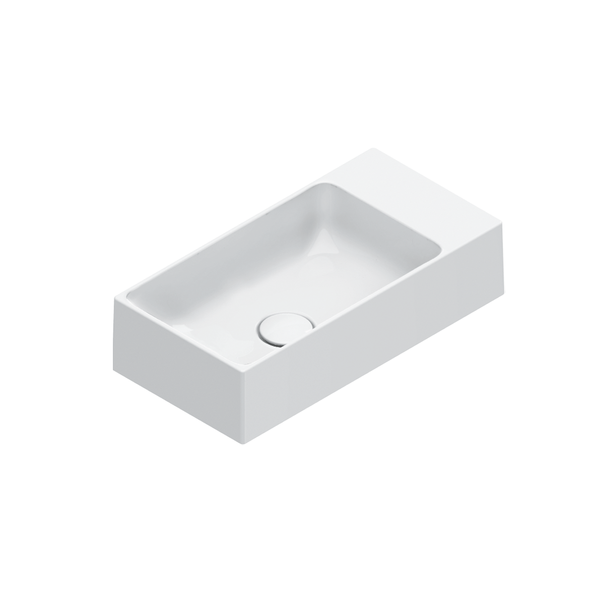 Catalano Z 50 Slim Basin No Taphole Matt White