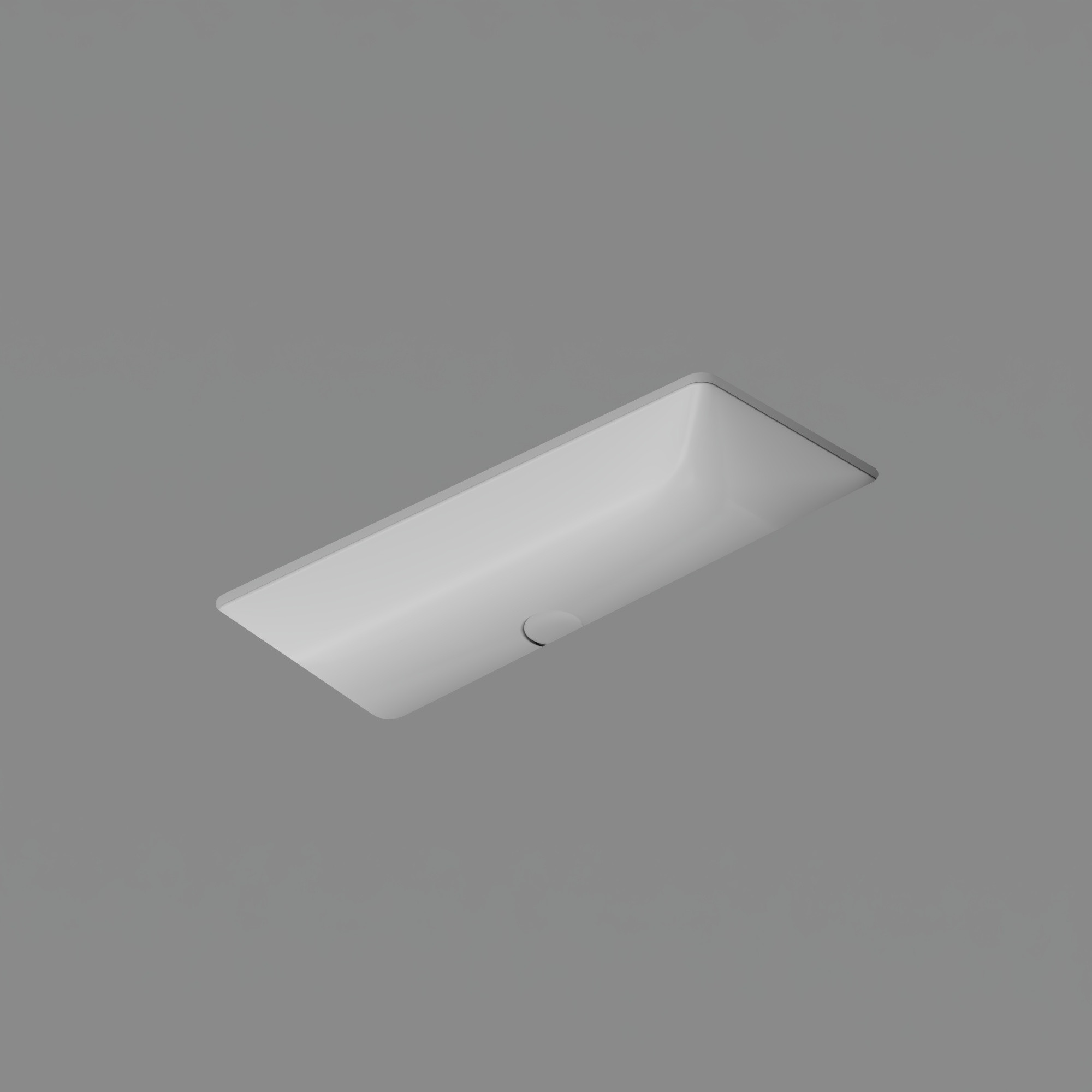 Catalano Z 80 Undermount Basin Gloss White