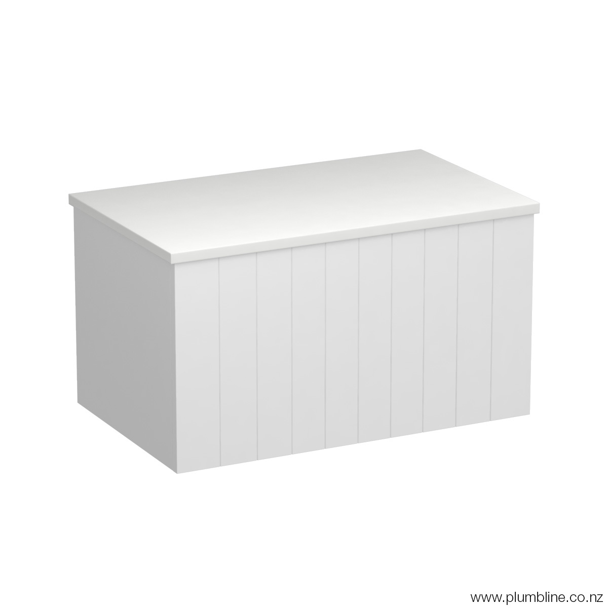 Linea Opaco 750 1 Drawer Wall Vanity Matt White / Atmoss