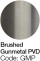 Brushed Gunmetal PVD