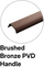 Brushed Bronze