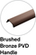 Brushed Bronze