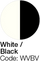 White / Black