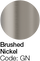 Brushed Nickel