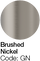 Brushed Nickel