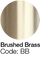 Brushed Brass