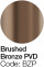 Brushed Bronze PVD