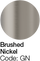 Brushed Nickel