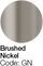 Brushed Nickel