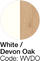 White / Devon Oak