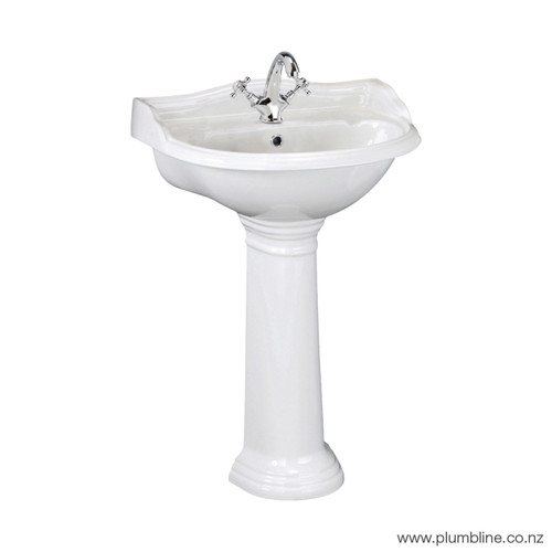 Chantal 600 Basin & Pedestal 1 Taphole