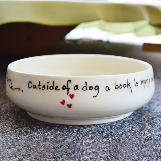 Outside of a dog a book is a man's best friend. Inside of a dog it's too dark to read. Groucho Marx