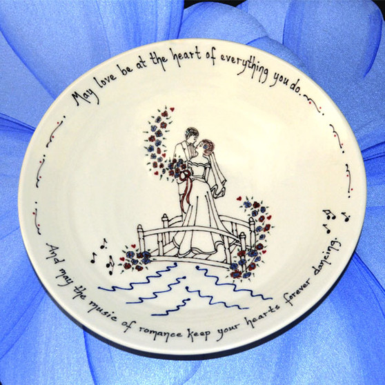 May love be at the heart of everything you do.  And may the music of romance keep your hearts forever dancing.