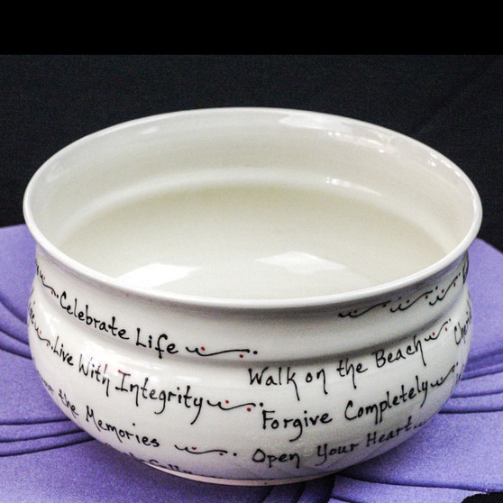 Celebrate Life ~ Entertain the Impossible ~ Dance in the Moonlight ~Cherish Your Family ~ Treasure Your Friends ~ Walk on the Beach ~ Walk on the Beach ~ Live With Integrity ~ Forgive Completely ~ Open Your Heart ~ Savour the Memories ~ Laugh Out Loud ~ Give Generously ~ Wish Clearly ~ Believe in Magic