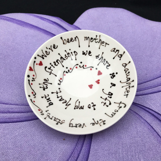 We've been mother and daughter from the very start, but the friendship we share is a gift to my heart.