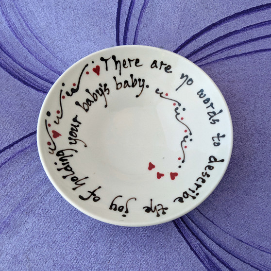 There are no words to describe the joy of holding your baby's baby.